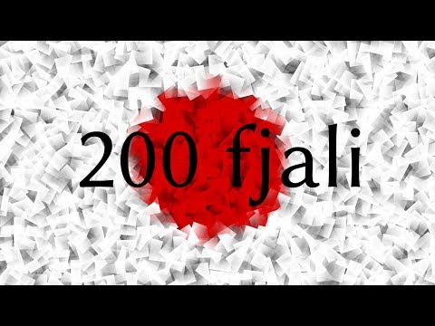Mësoni japonezët - 200 fjali