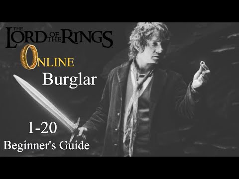 Lord of the Rings Online 2023 Burglar 1-20 Beginner's Guide
