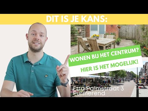 Huis te koop: Etta Palmstraat 3 te Purmerend HR Makelaars - woningvideo funda