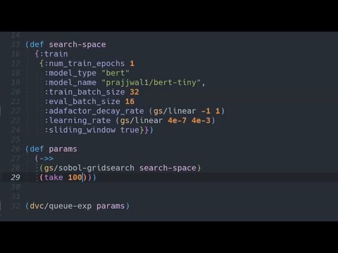 NLP in Clojure Session 2 - Clojure, Python, DVC, Metamorph