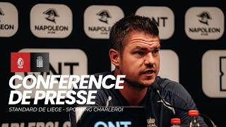 JPL8 26/27 : Point presse avant Standard de Liège - Sporting de Charleroi
