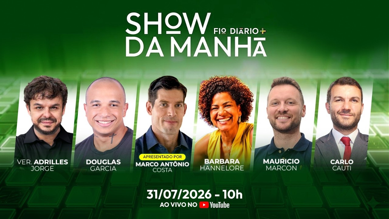 SHOW DA MANHÃ - LULINHA INVESTIGADO, TÁBATA DEBOCHA E MORAES PASSOU DOS LIMITES? | 31/07/2026