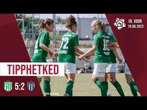 NML 10. voor: Tallinna FC Flora - JK Tallinna Kalev 5:2 (19.06.2022)