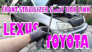 Front Stabilizer Sway Bar Link replacement Lexus RX300