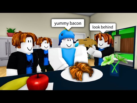 ROBLOX Brookhaven 🏡RP BACON Funny Moments (MEMES)