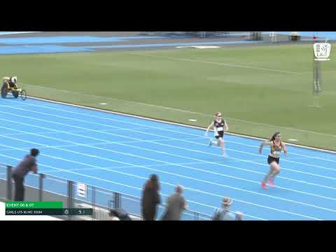 U11 - U16 Girls Multi Class 100m: 2022 Commonwealth Bank State Combined Events Championships