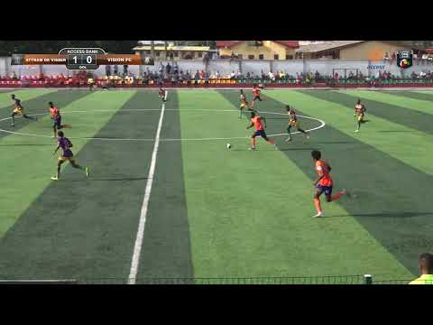 ATTRAM DE VISSER 1 - 0 VISION FC - 2023-24 ACCESS BANK DIVISION ONE LEAGUE