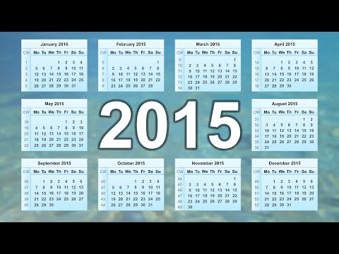 2015 Calendar
