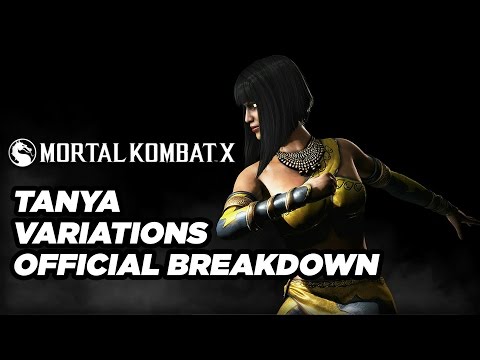 Tanya Variations Official Breakdown - Mortal Kombat X