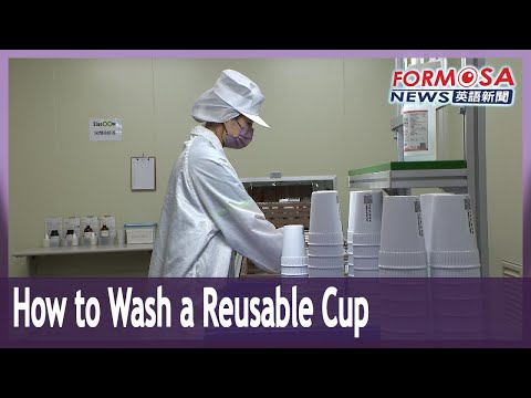 How to wash a reusable cup: a peek inside a cleaning facility