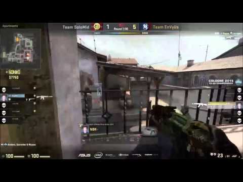 NBK Game Winning 1 vs 3 Clutch - EnVyUS vs TSM 23.08.15