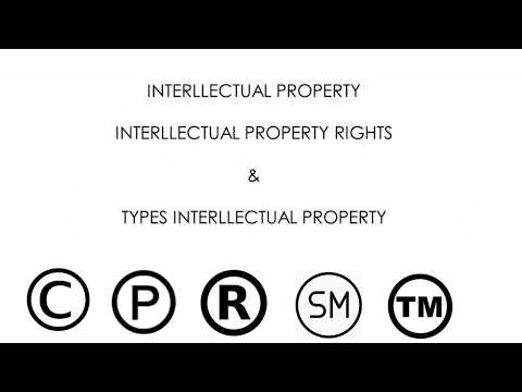 What is Intellectual Property, IP, IPR, it's types and benefits - Trademarks, patents, Copyrights