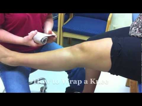 How to Wrap a Knee for Support