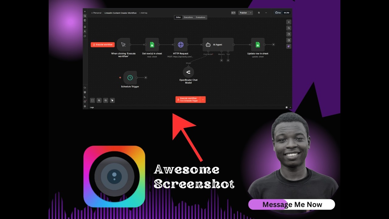 AI LinkedIn Content Generator & Automation System | n8n, OpenAI, API Integration