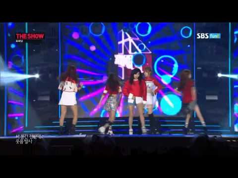 140624 4Minute - Whatcha Doin' Today @SBS MTV The Show All About K-POP World Cup Special