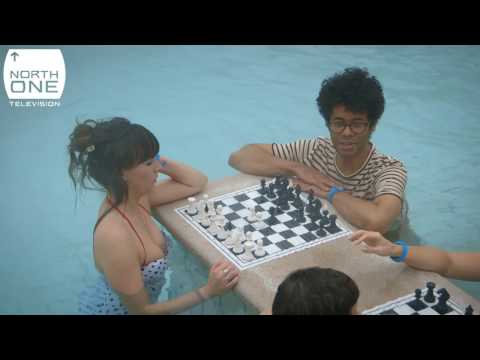 Richard Ayoade, Aisling Bea & bath chess in Budapest - Travel Man: 48 Hours in...