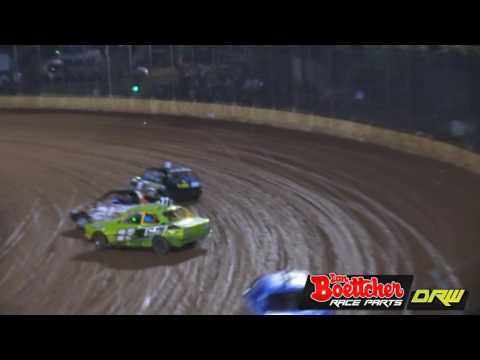 Junior Sedans - Heat 5 - TWA Allstar Series - Kingaroy Speedway - 18.03.2017