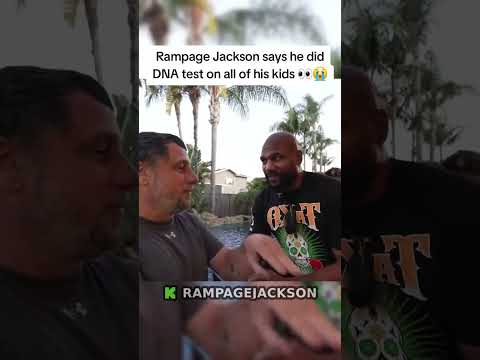 Rampage Jackson says he did DNA test on all of his kids 👀😭 #rampagejackson