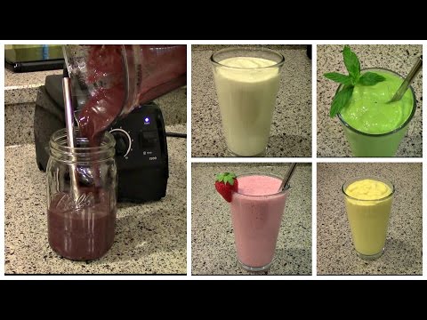 5 Smoothie-Rezepte mit einem Vitamix