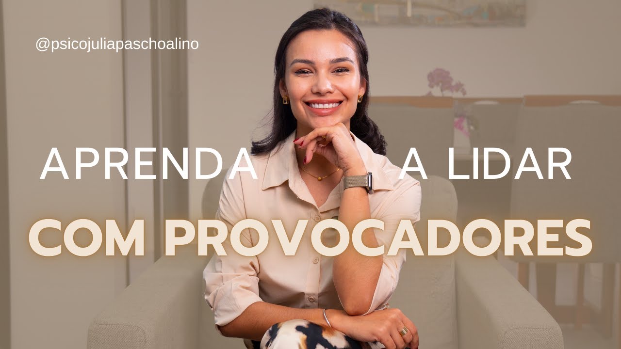 Como reagir diante de provocações