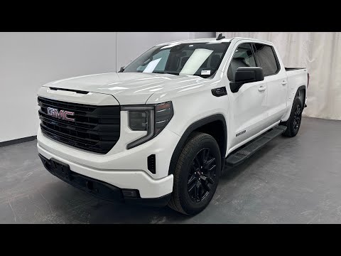 2023 GMC Sierra 1500 Crew Cab Short Box 4-Wheel Drive Elevation in White for sale at Davis GMC Buick Lethbridge in Lethbridge, AB
