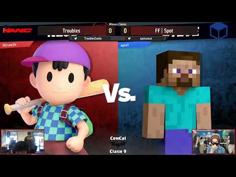 Troubles (Ness) vs Spot (Steve) - CenCal Clash 9 Winners Semi Finals