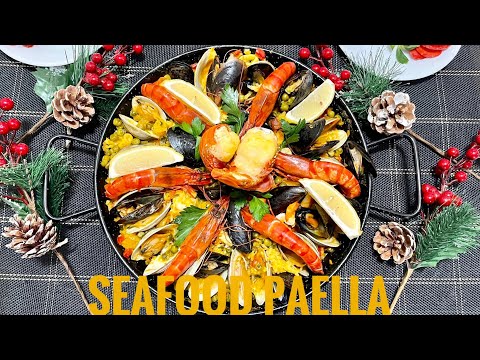 PAELLA DE MARISCO ESPANHOL - Cơm hải sản Tây Ban Nha ăn là nghiện por Mi Xù
