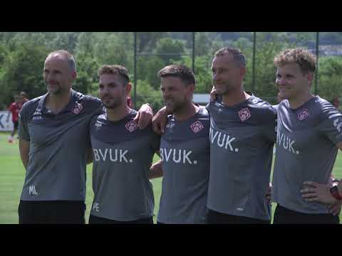 Trainingsauftakt für die Würzburger Kickers