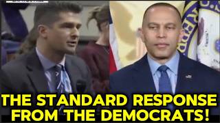 Bill Melugin just embarrassed Hakeem Jeffries by asking him directly