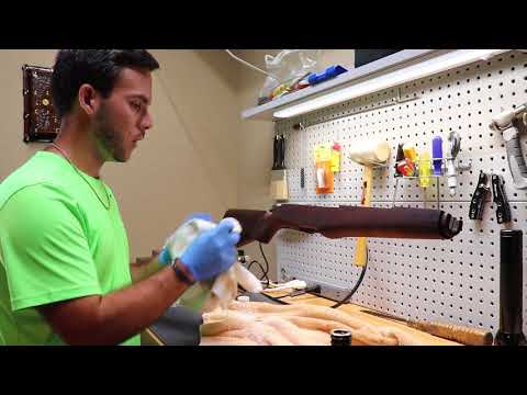 Refinishing a stock: How to apply Tru-Oil