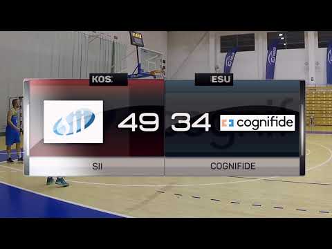 Sii vs Cognifide - 18 kolejka - II Liga Poznań - Koszykarska Liga Biznesu