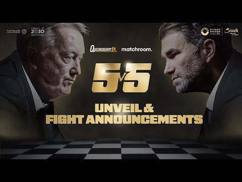 5 Vs 5 Launch Press Conference: Queensberry Vs Matchroom