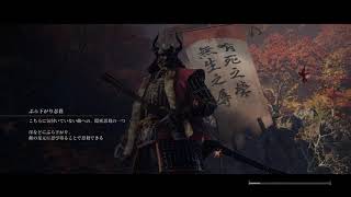 SEKIRO  SHADOWS DIE TWICE 芦名一心