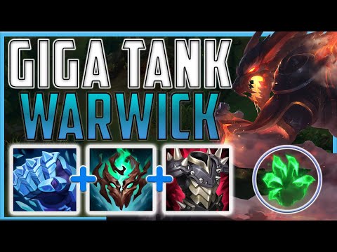 TURN WARWICK INTO AN UNBEATABLE DUELIST WITH THIS TANK BUILD!! | Season 13 LoL