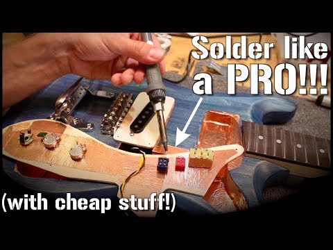 Guitar Wiring and Soldering: Basic Technique Tutorial