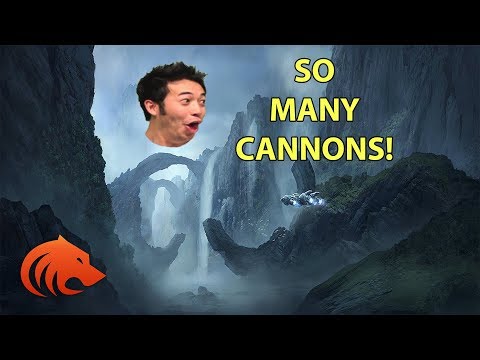 StarCraft 2: MASS Cannons Map Splitting VS Terran?!