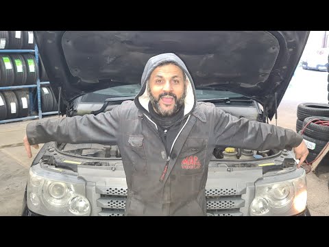 how to replace position lamp on Range Rover Sport 2006 4K
