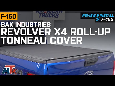 2015-2019 F150 BAK Industries Revolver X4 Roll-Up Tonneau Cover Review & Install