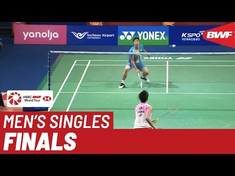 F | MS | Kento MOMOTA (JPN) [1] vs. CHOU Tien Chen (TPE) [2] | BWF 2019