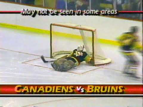 Montreal Canadiens and Boston Bruins Rivalry Commercial NHL on USA (1984)
