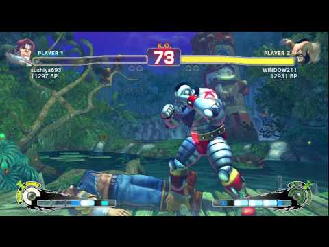 SSF4 - sushiya (T. Hawk) VS. WINDOW (Zangief)