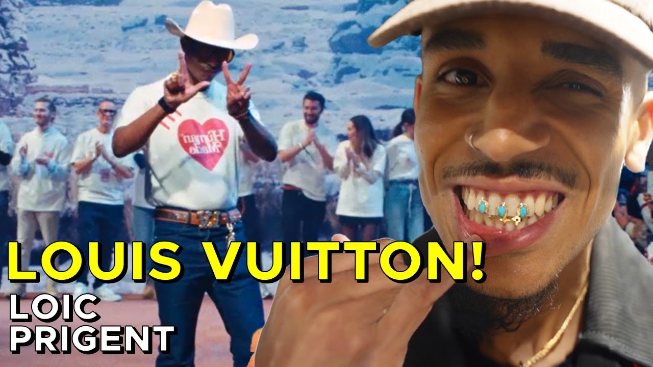 LOUIS VUITTON: COWBOY AND GOLD! PHARRELL WILLIAMS FIRST FALL WINTER COLLECTION! By Loic Prigent