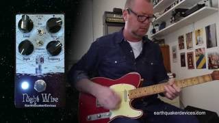 Video thumbnail for EarthQuaker Devices: NIGHT WIRE Harmonic Tremolo by Brett Kingman