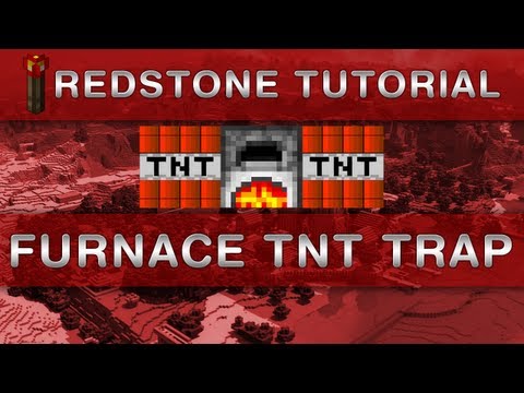 EPIC Crimson Heights Minecraft 1.8 TNT Furnace TRAP!