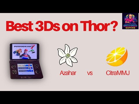AYN Thor 3DS Test 💥 Azahar vs Citra MMJ – Comparison
