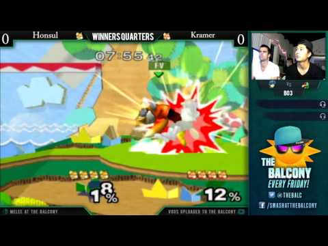 Melee at the Balcony 71 - Winners Quarters ft. Honsul (Fox) VS Kramer (Fox)
