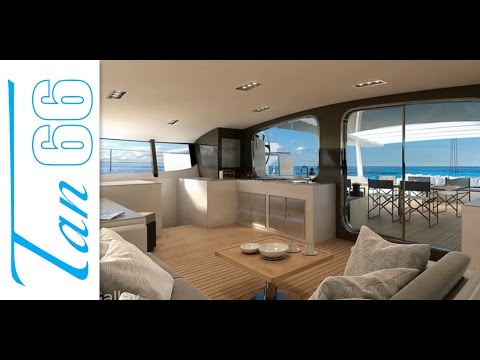 Luxury Catamaran in 3D – Tan 66