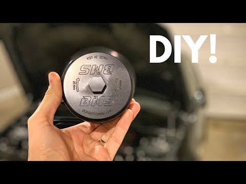 Burger Motorsports Billet Aluminum BMW Oil Filter Housing Install!