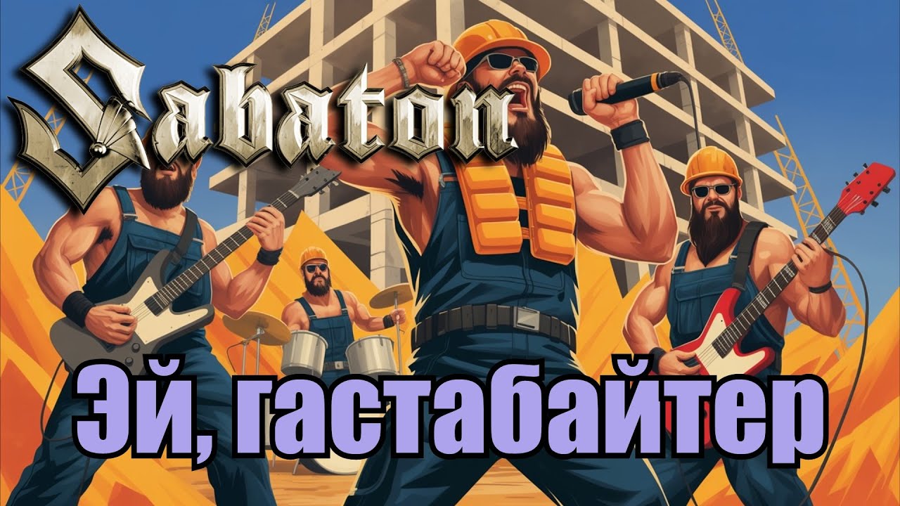 Sabaton - Эй, гастарбайтер (Александр Пистолетов) (Udio AI cover)