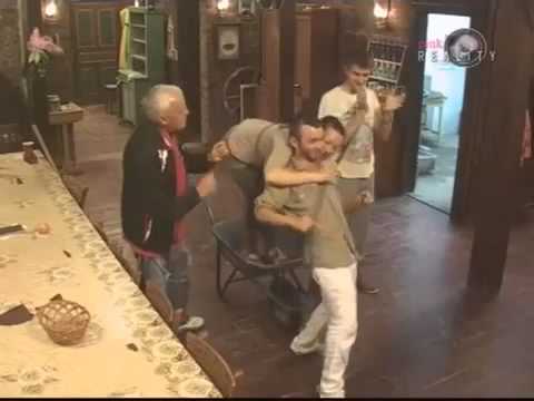 Era Goca Aki i Filip - Vezbanje za nastup - Farma 4 - (TV Pink 2013)